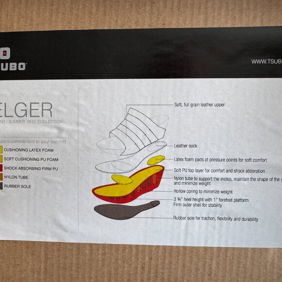 TSUBO Elger Cream wedge slide - Picture 6 of 11